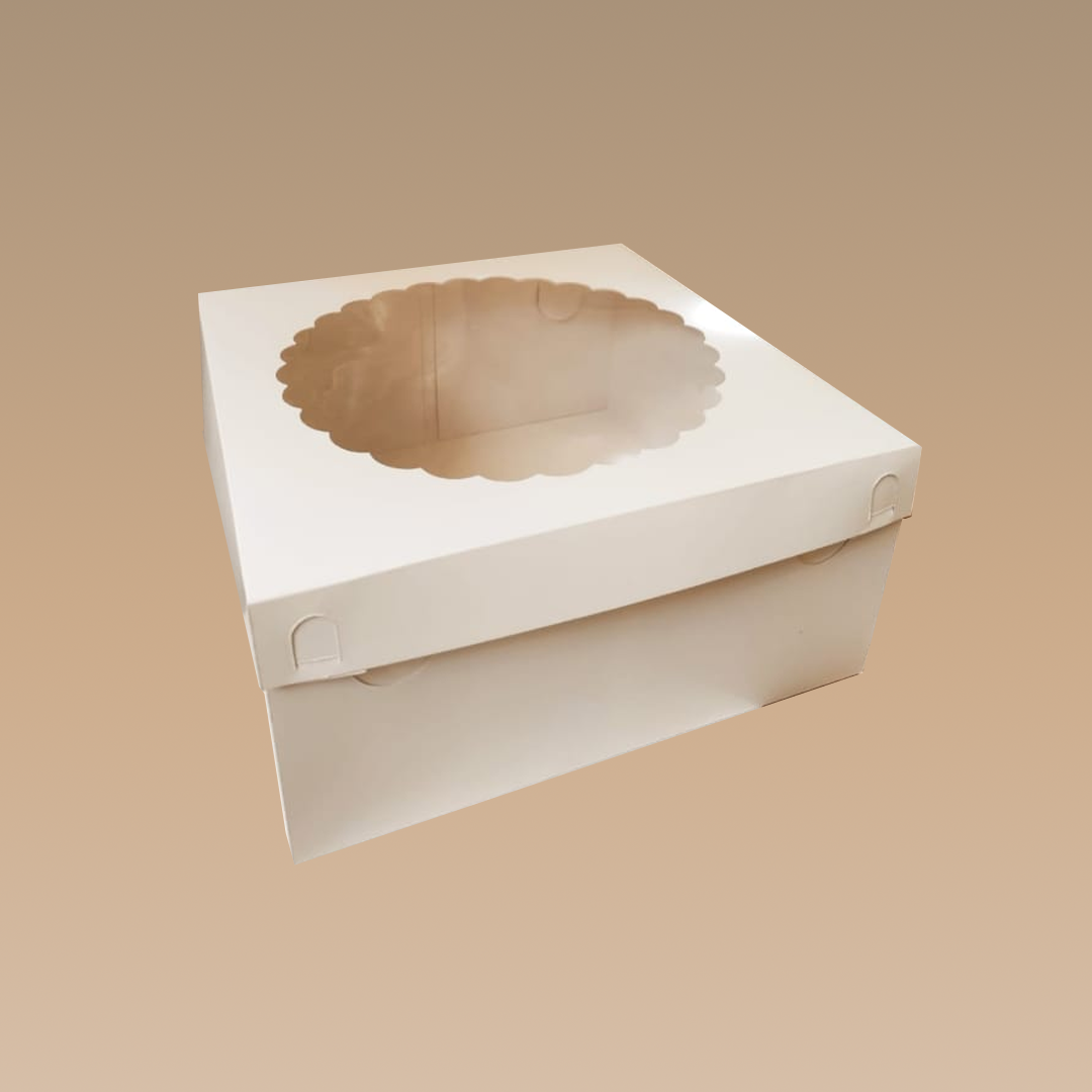 CAJA TORTA BAJA  26x26x14 cm