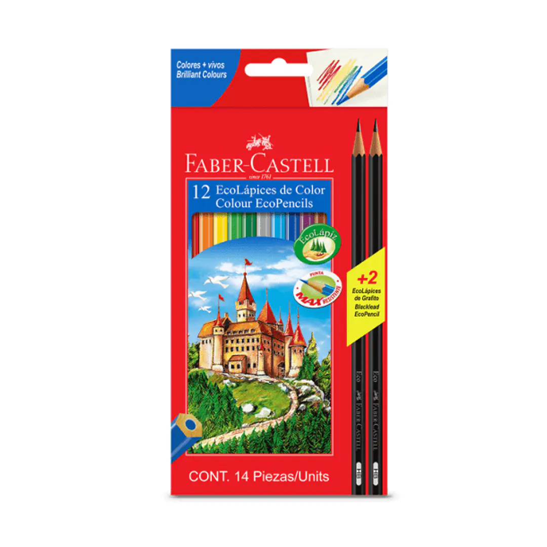 LAPICES DE COLORES FABER CASTELL